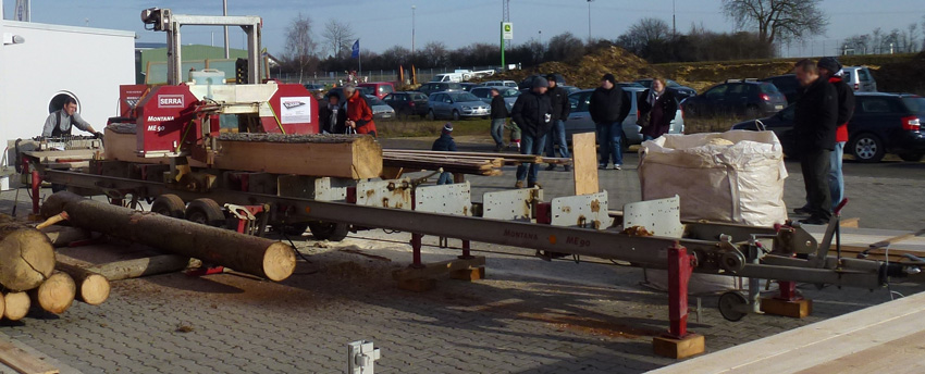 Blockbandsäge | Mobilsägewerk Flieger